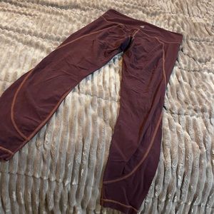 Maroon Athleta Leggings